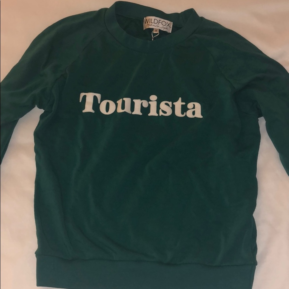 NWT Wildfox “Tourista” Jumper